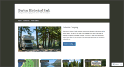 Desktop Screenshot of burtonhistoricalpark.com