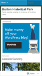Mobile Screenshot of burtonhistoricalpark.com